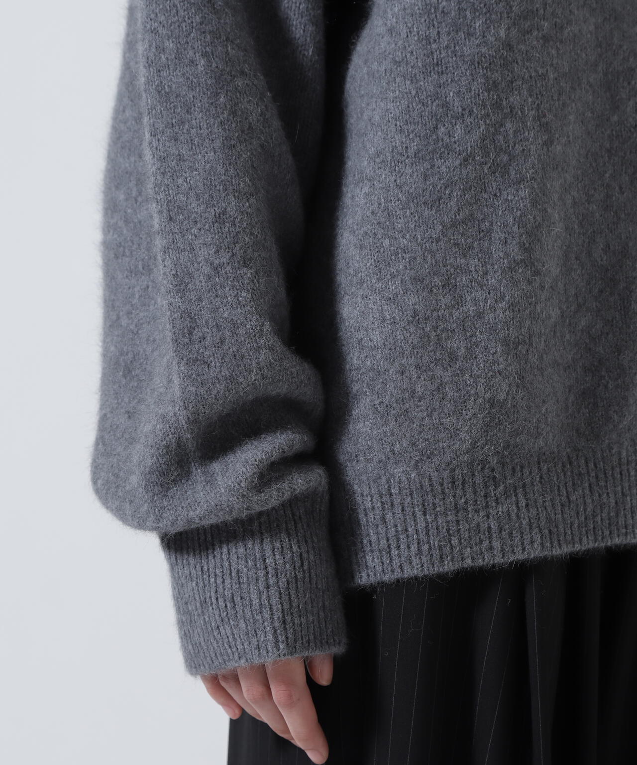 Knuth Marf（クヌースマーフ）fox over polo-neck knit