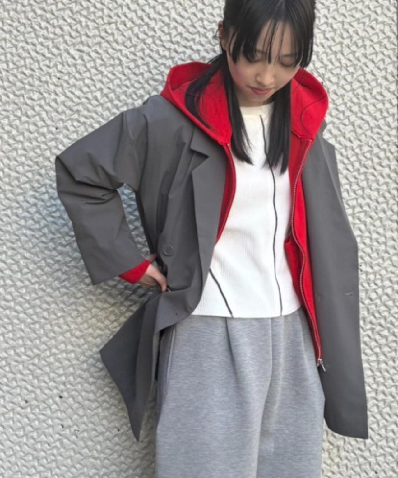 DROIT BELLO（ドロイトベロ）ナイロンストレッチジャケット