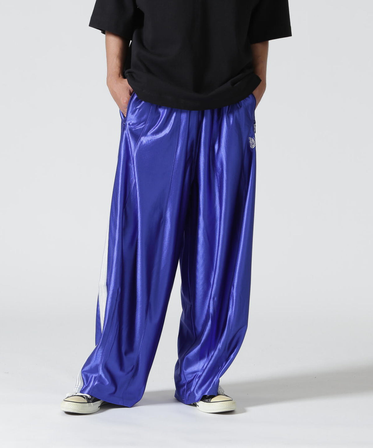 NEEDLES（ニードルズ） 【B'2nd EXCLUSIVE】H.D.TRACK PANT - TRICOT SATEEN