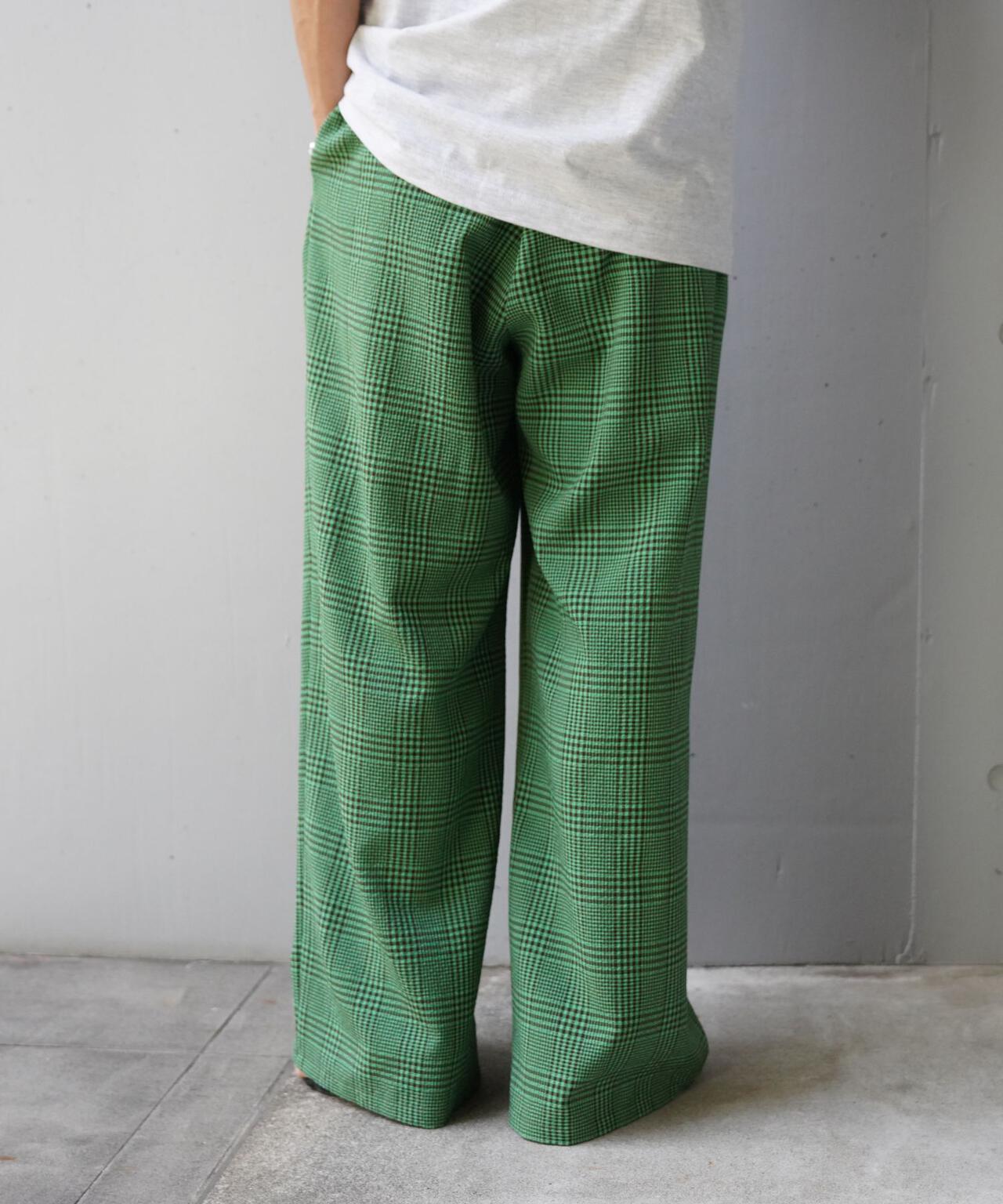 YENN（イエン）PLAID TUCK EASY PT