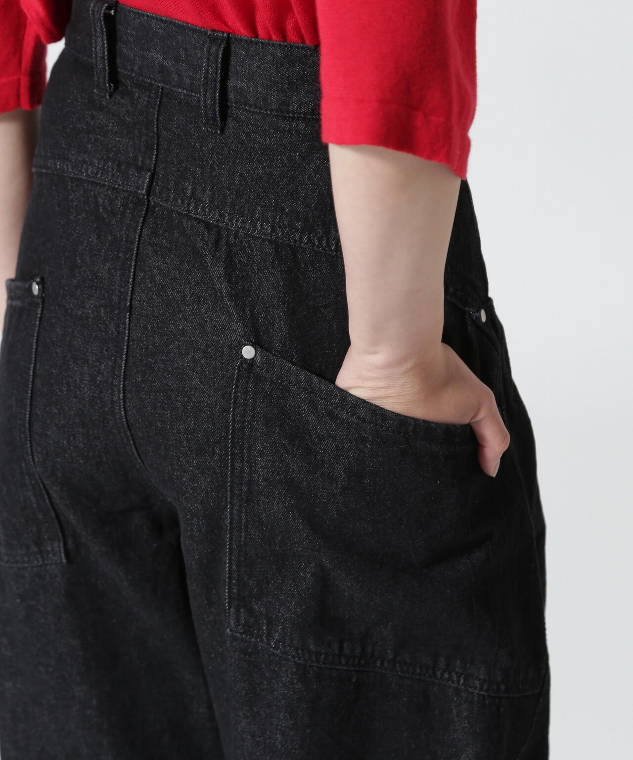 Knuth Marf（クヌースマーフ）tuck design denim pants
