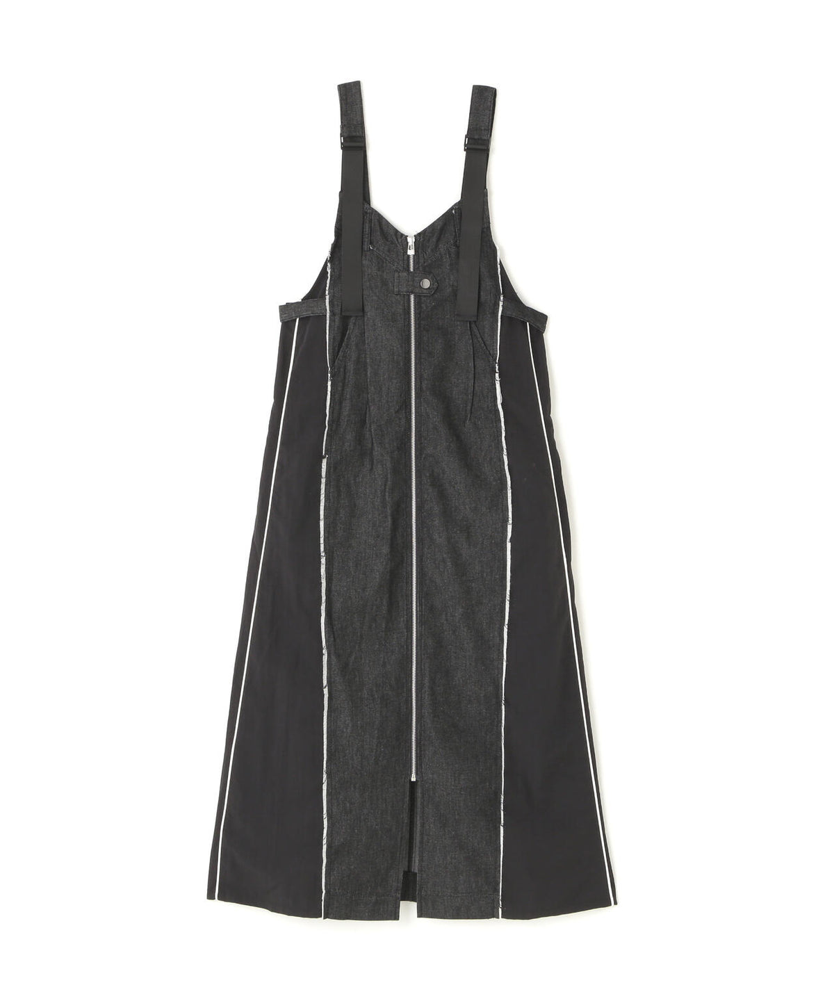 AULA AILA（アウラ アイラ）別注TAFFETA COMBINATION JUMPER SKIRT/ジャンパースカート