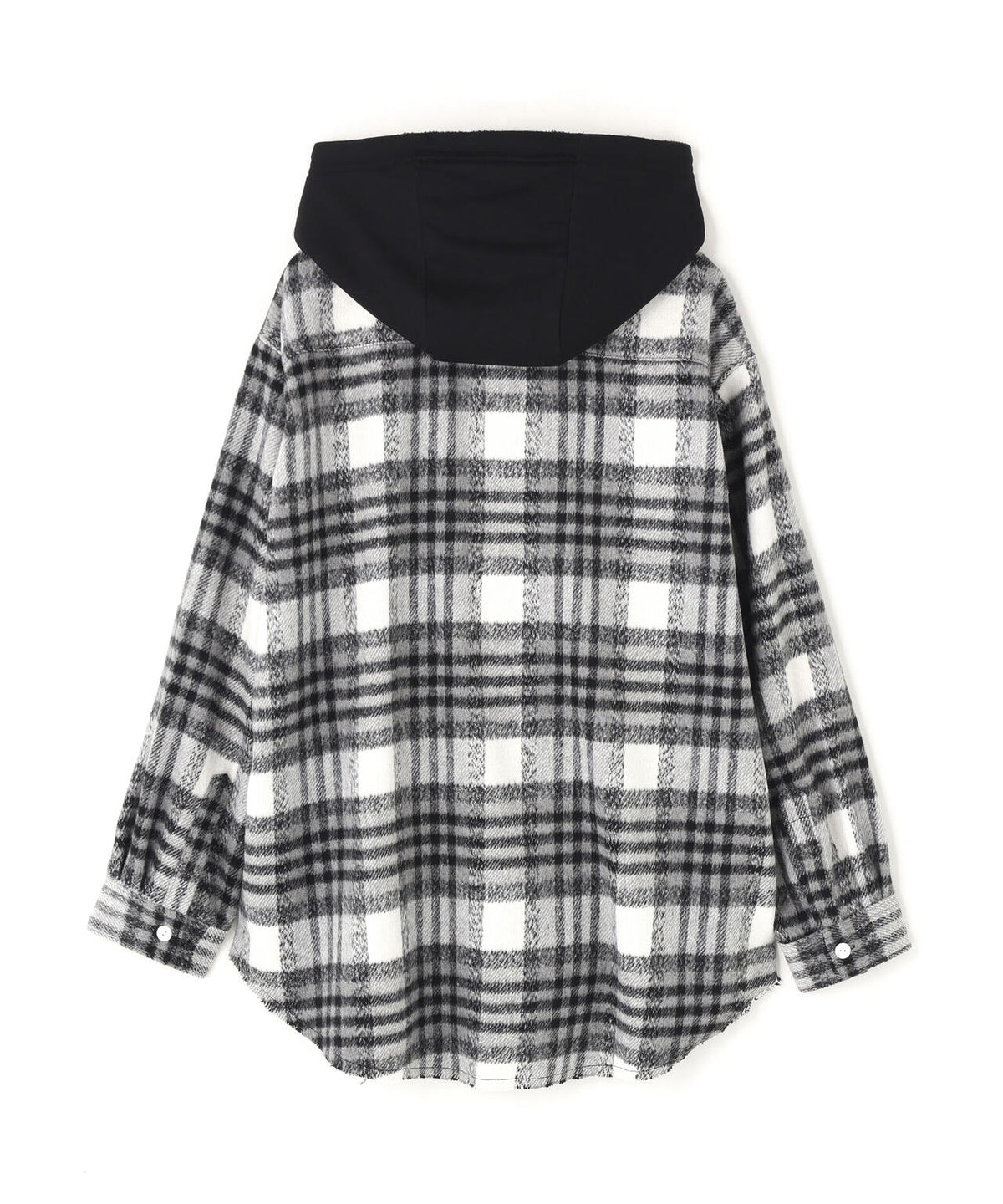 RENOVA（レノバ） FOODY SHAGGY SHIRTS / フーディー シャギー チェックシャツ