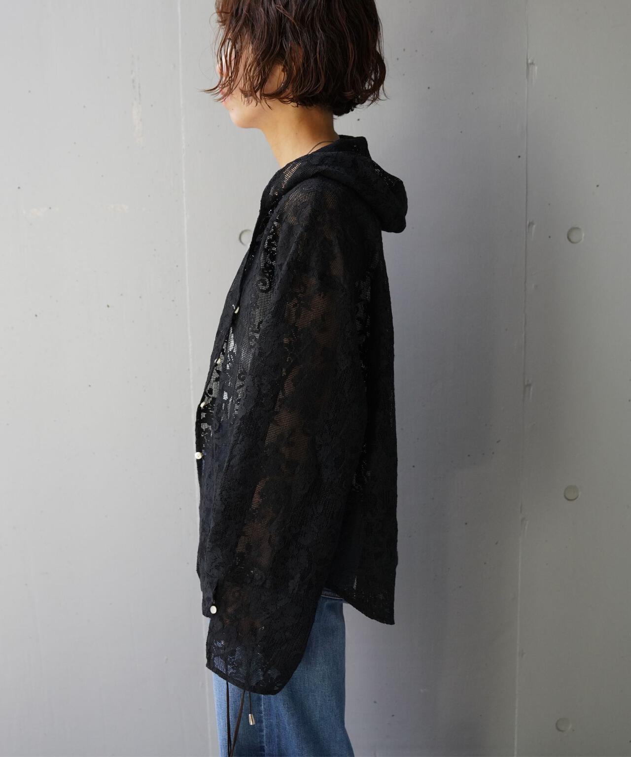 YENN（イエン）PORTABLE LACE HOODIE