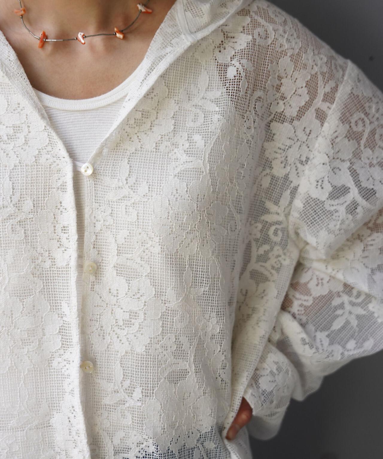 YENN（イエン）PORTABLE LACE HOODIE