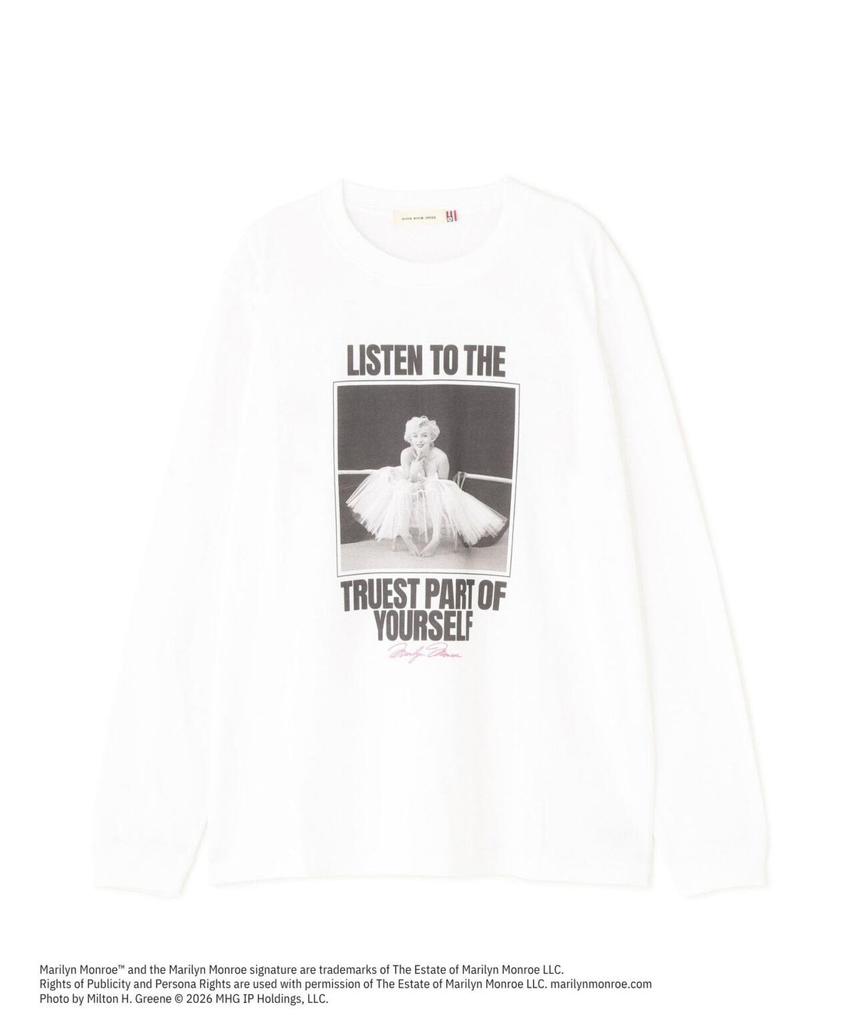 GOOD ROCK SPEED (グッドロックスピード) Marilyn Monroe LONG Tシャツ