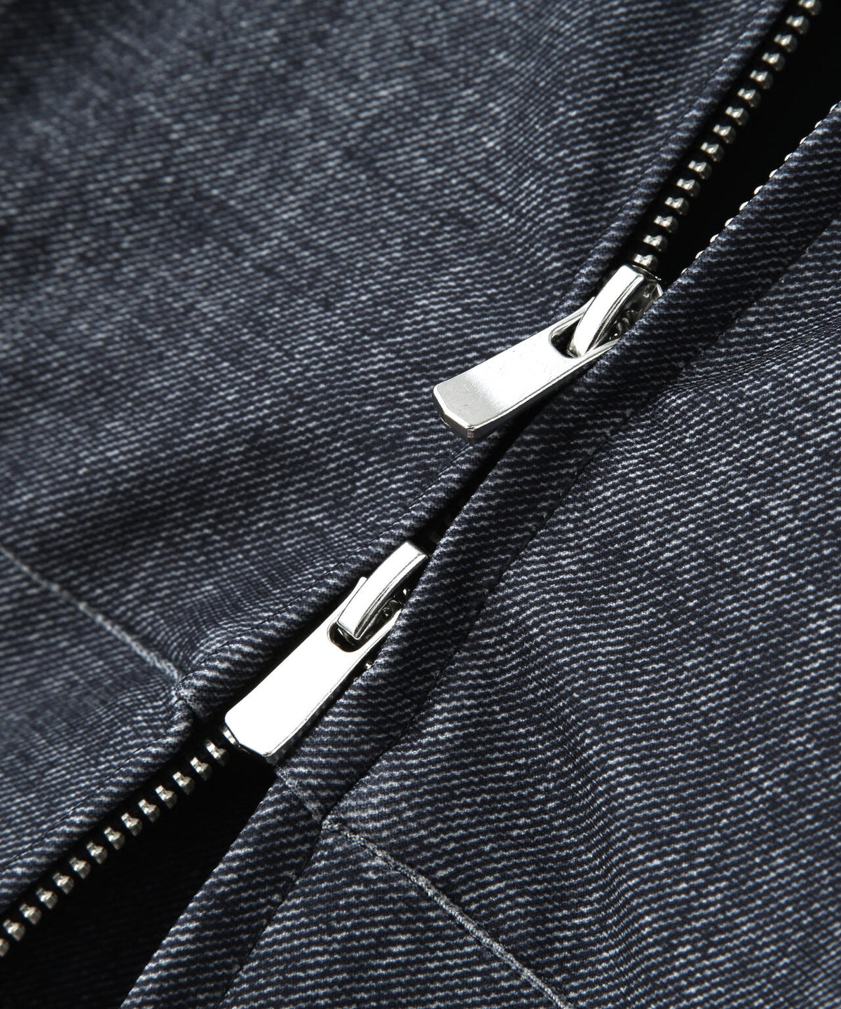 PIUORO（ピウオロ） DENIM PRINT ZIP PARKA