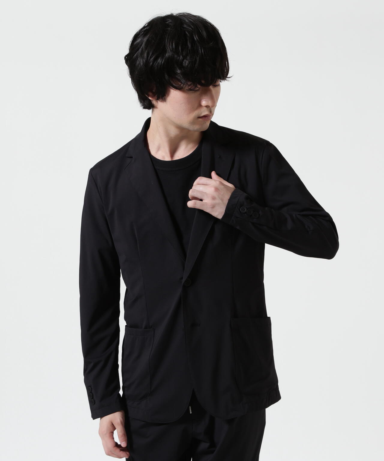 PIUORO（ピウオロ） NYLON TRICOT JACKET / ナイロントリコット ジャケット