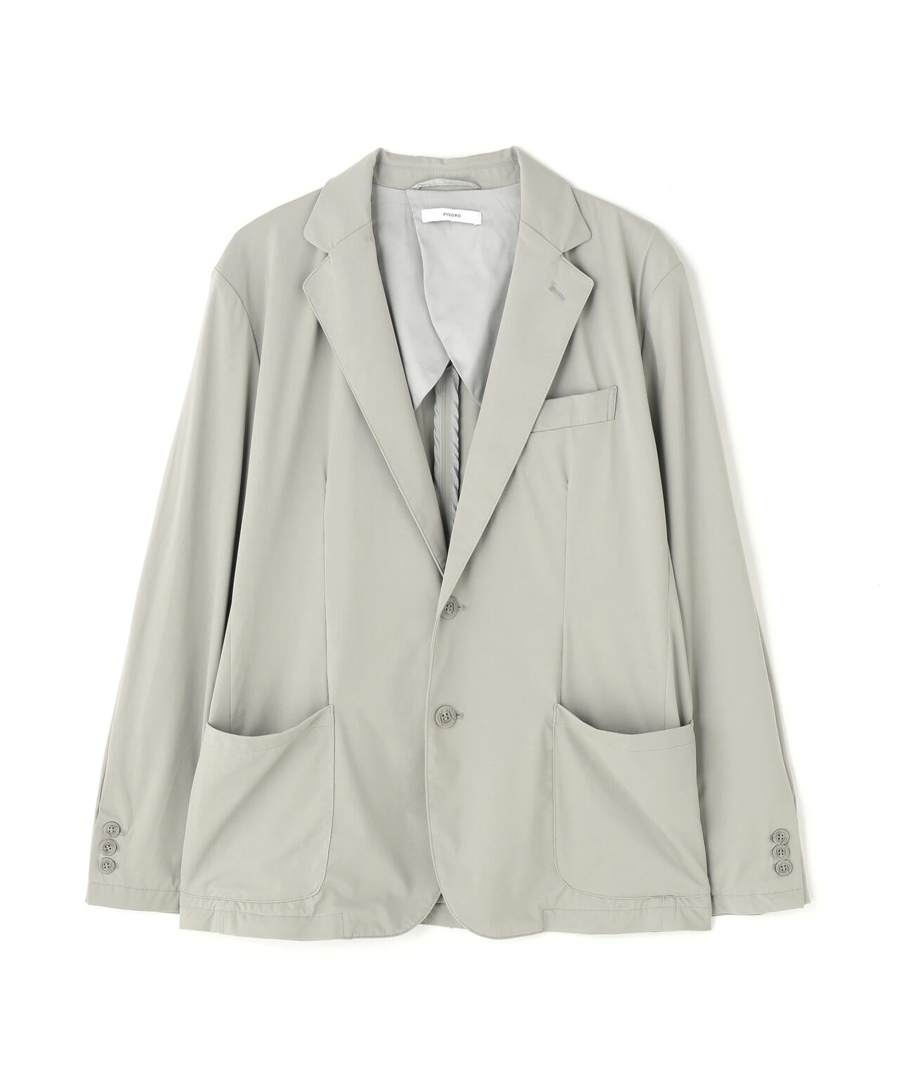 PIUORO（ピウオロ） NYLON TRICOT JACKET / ナイロントリコット ジャケット