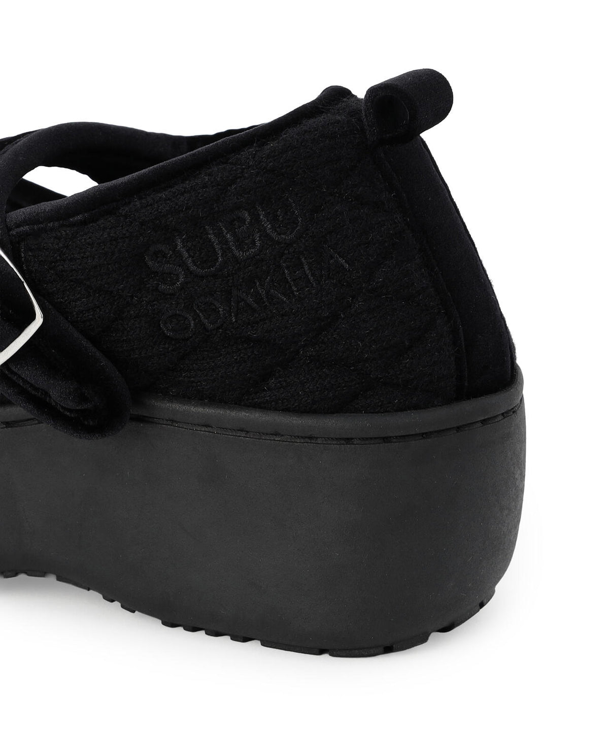 ODAKHA（オダカ）ODAKHAｘSUBU/ mary jane quilting  platform shoes