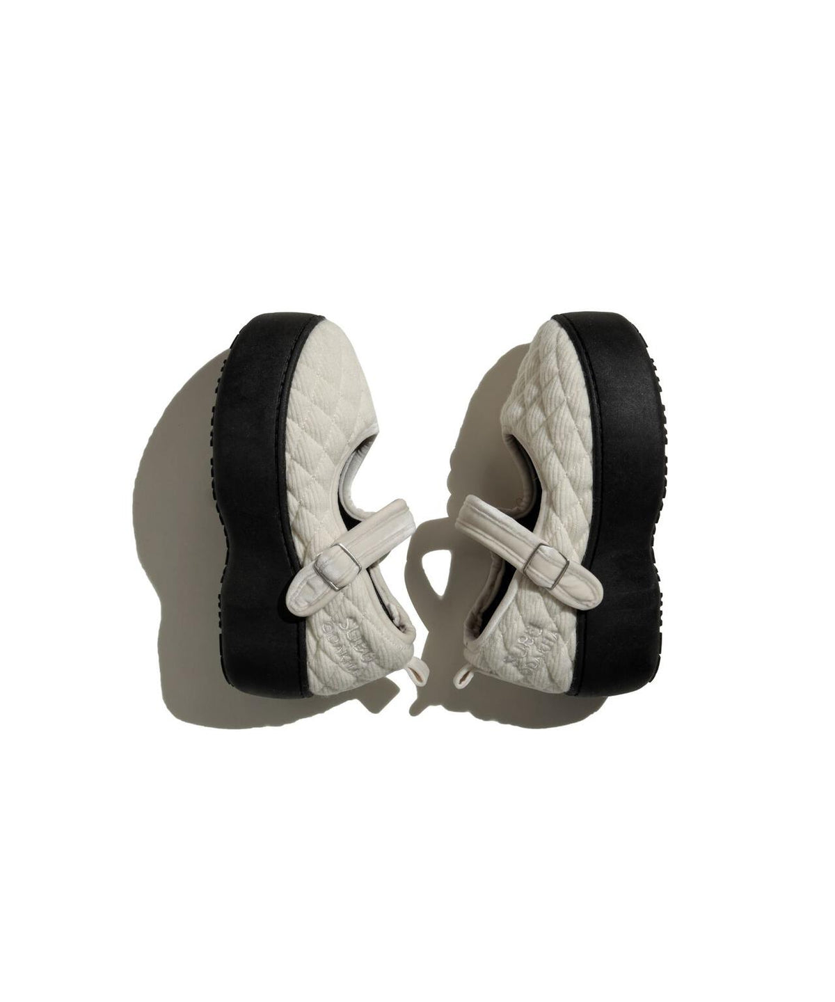 ODAKHA（オダカ）ODAKHAｘSUBU/ mary jane quilting  platform shoes