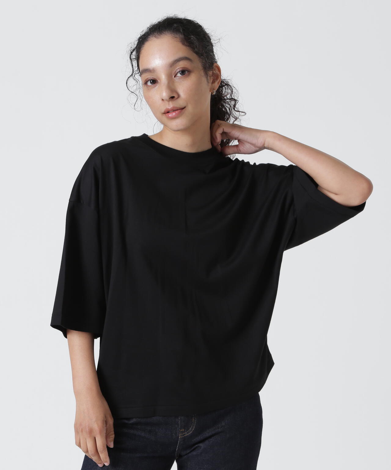 ATON (エイトン) SUVIN 60/2 | WIDE SLEEVE T-SHIRT