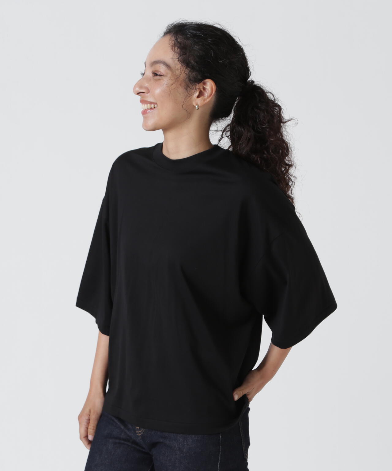 ATON (エイトン) SUVIN 60/2 | WIDE SLEEVE T-SHIRT