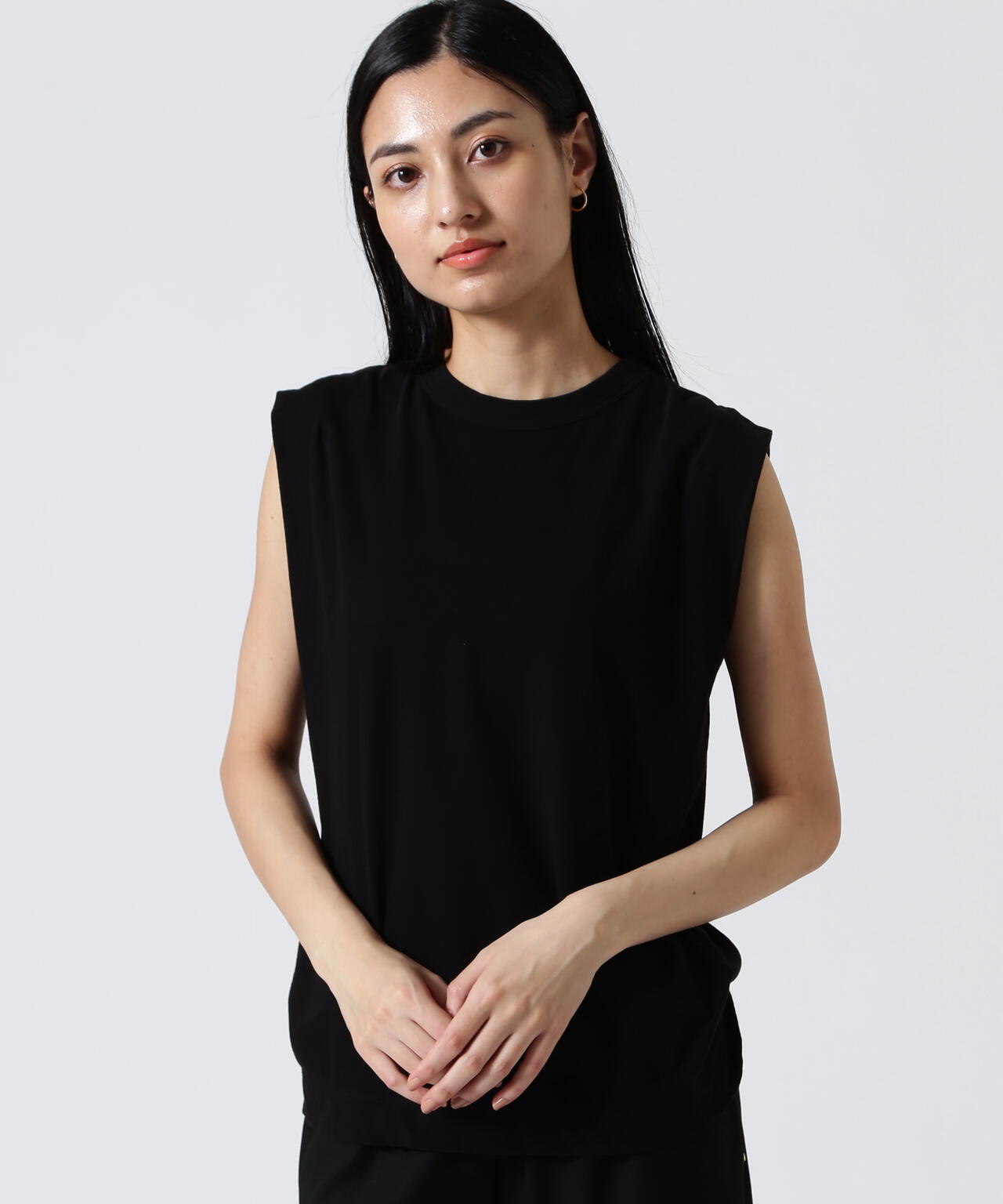 ATON (エイトン) FRESCA SINGLE JERSEY /TANK TOP
