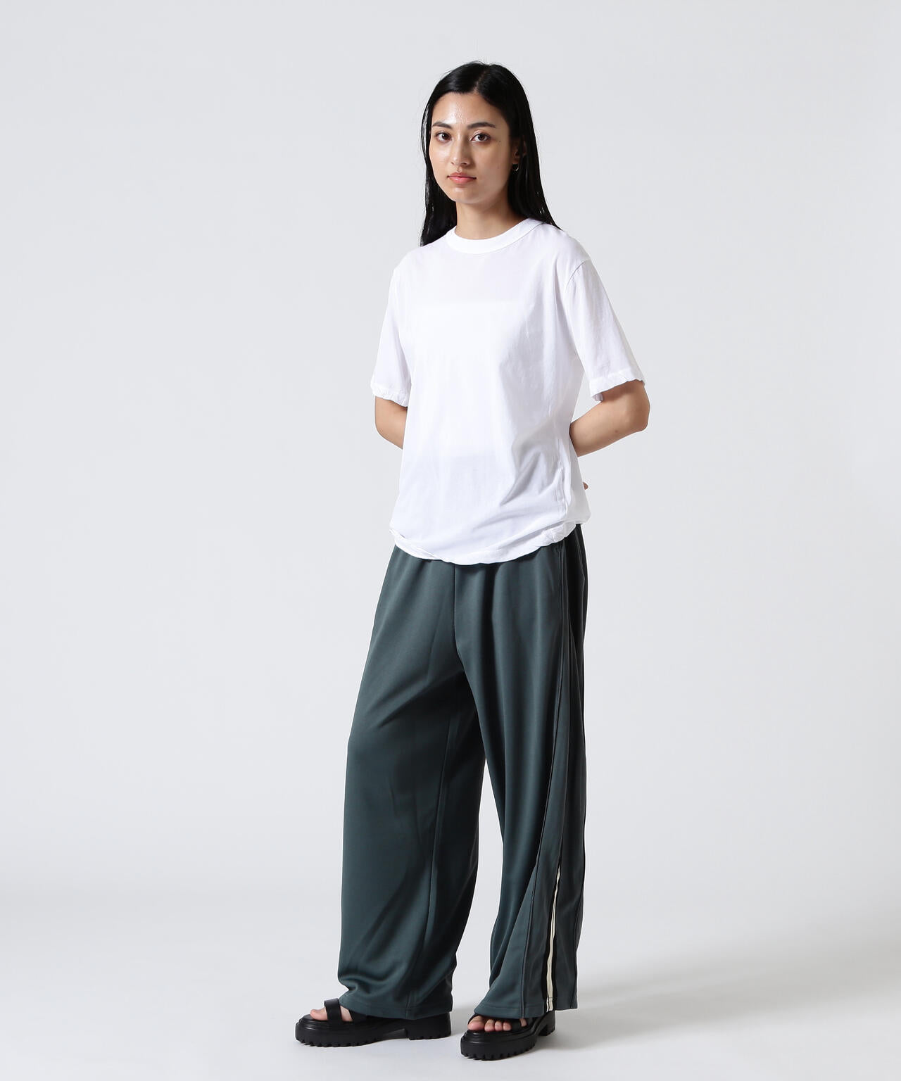 ATON (エイトン) FRESCA SINGLE JERSEY /STANDARD T-SHIRT