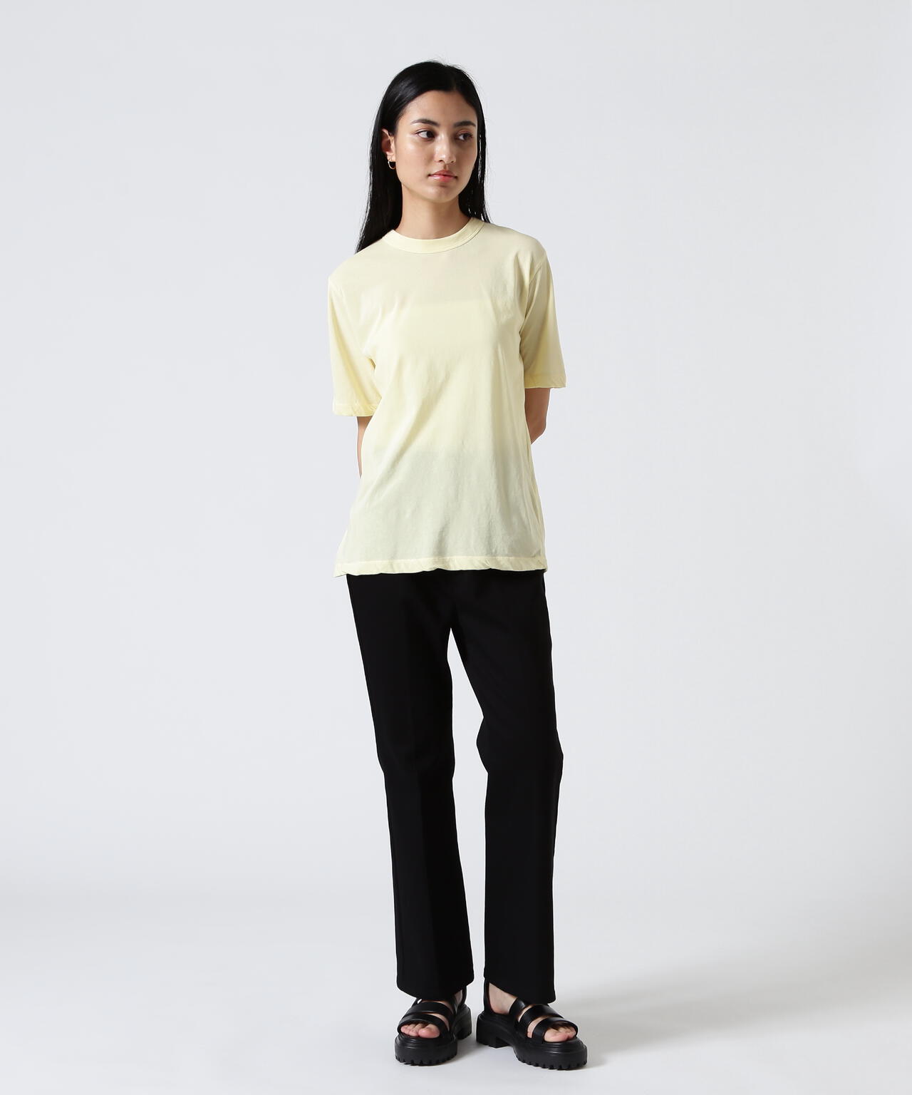 ATON (エイトン) FRESCA SINGLE JERSEY /STANDARD T-SHIRT