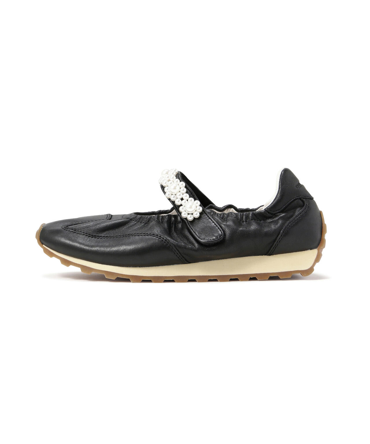 FOOT INDUSTRY（フット インダストリー）PEARL MARY JANE RUNNER/BLACK