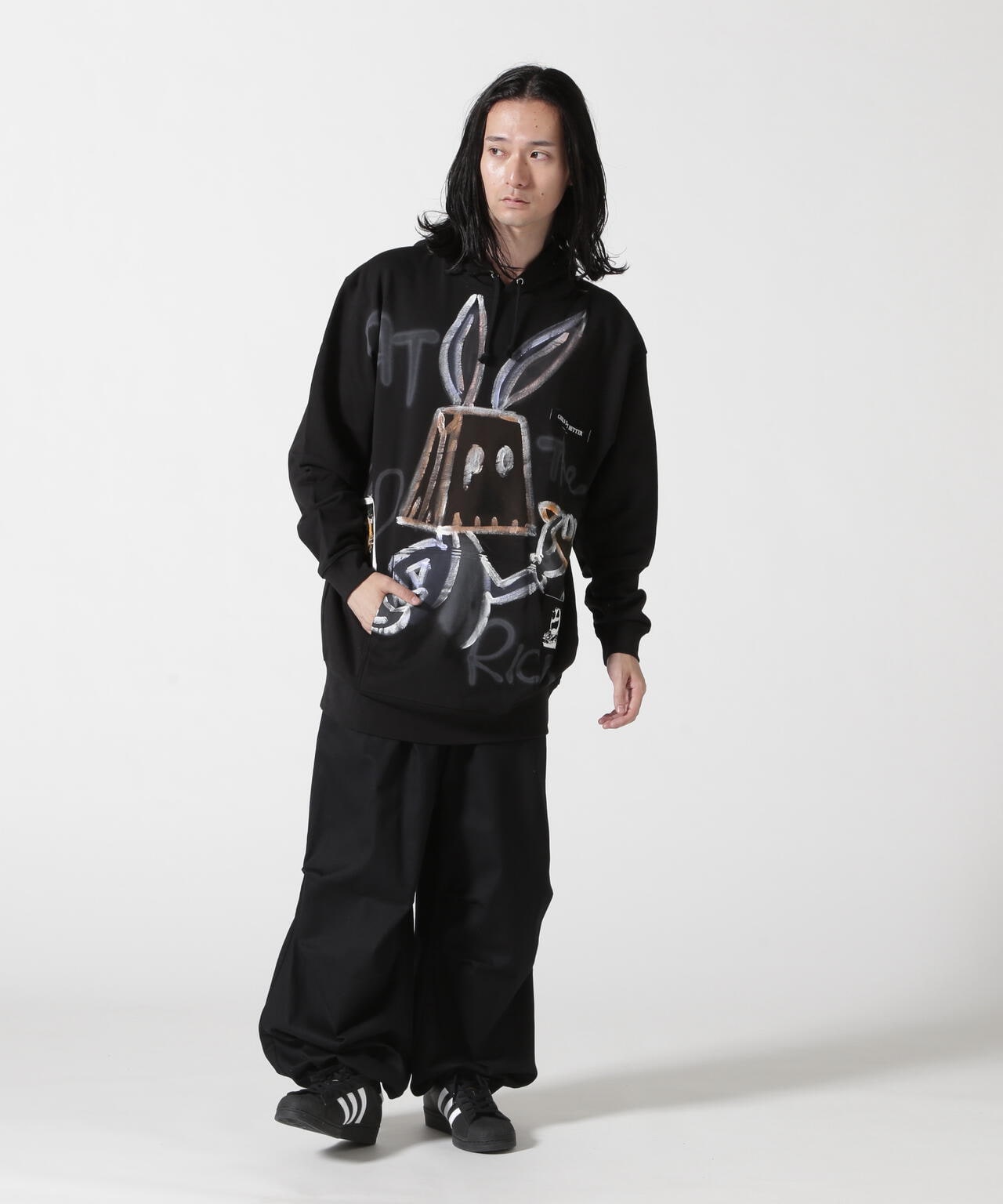 guernika/ゲルニカ/Hand Painted Hoodie - ANONYMOUSE