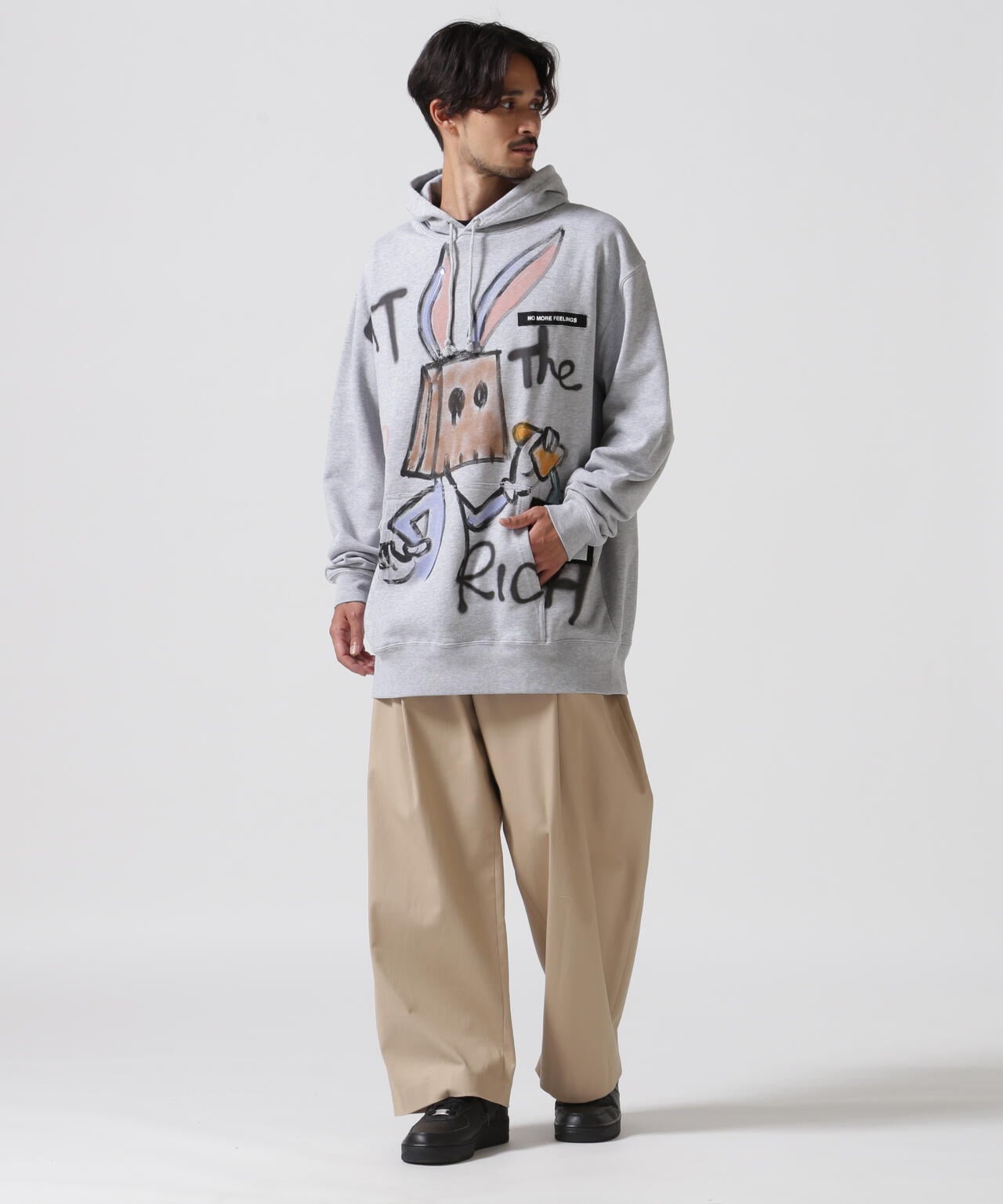 guernika/ゲルニカ/Hand Painted Hoodie - ANONYMOUSE