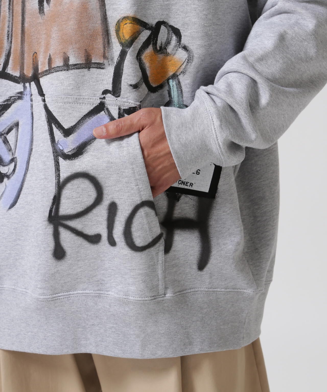 guernika/ゲルニカ/Hand Painted Hoodie - ANONYMOUSE