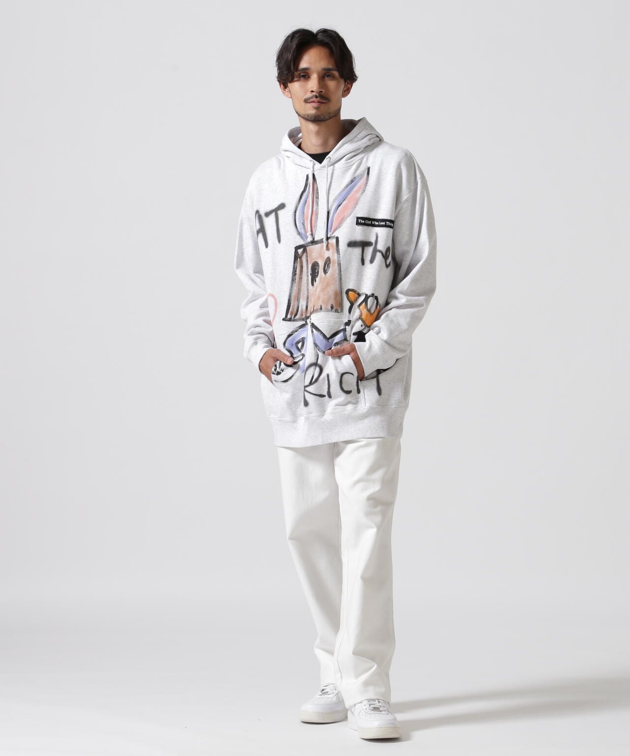 guernika/ゲルニカ/Hand Painted Hoodie - ANONYMOUSE