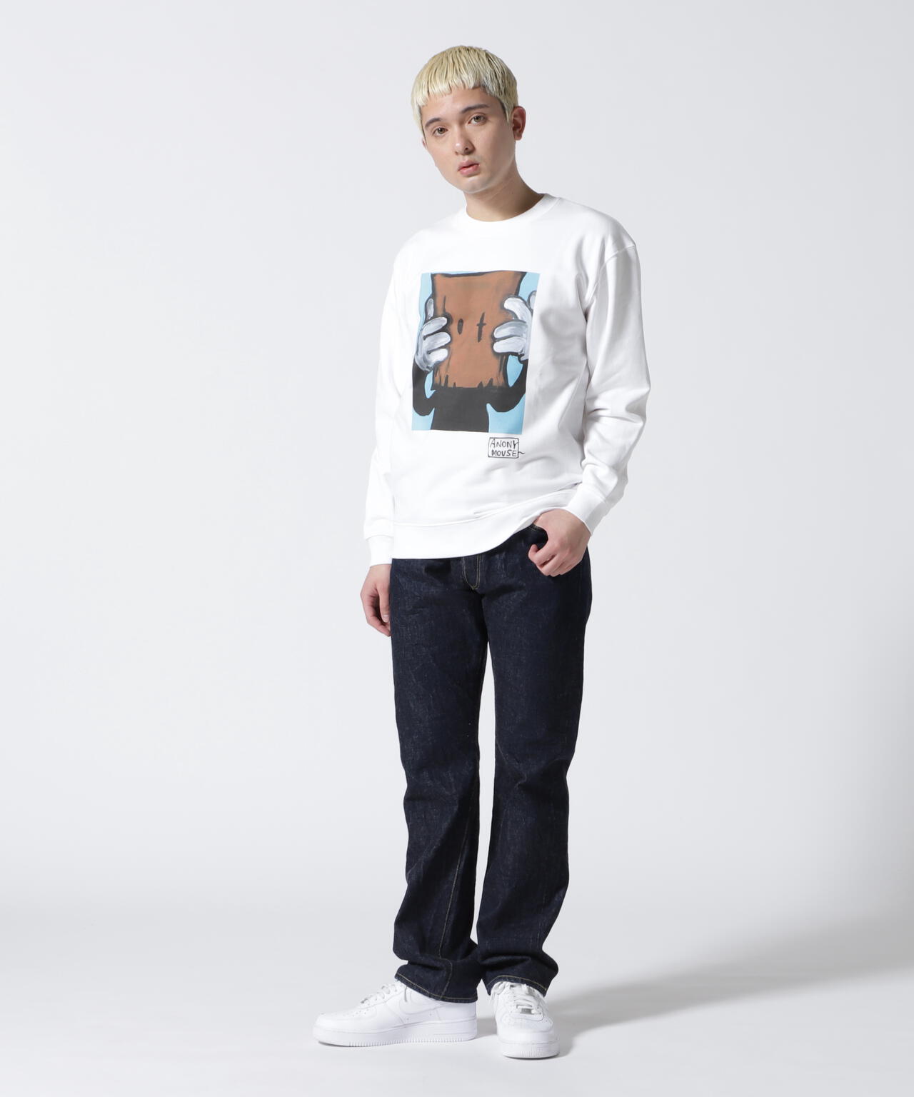 Guernika/ゲルニカ/ANONYMOUSE SWEAT SHIRT 01