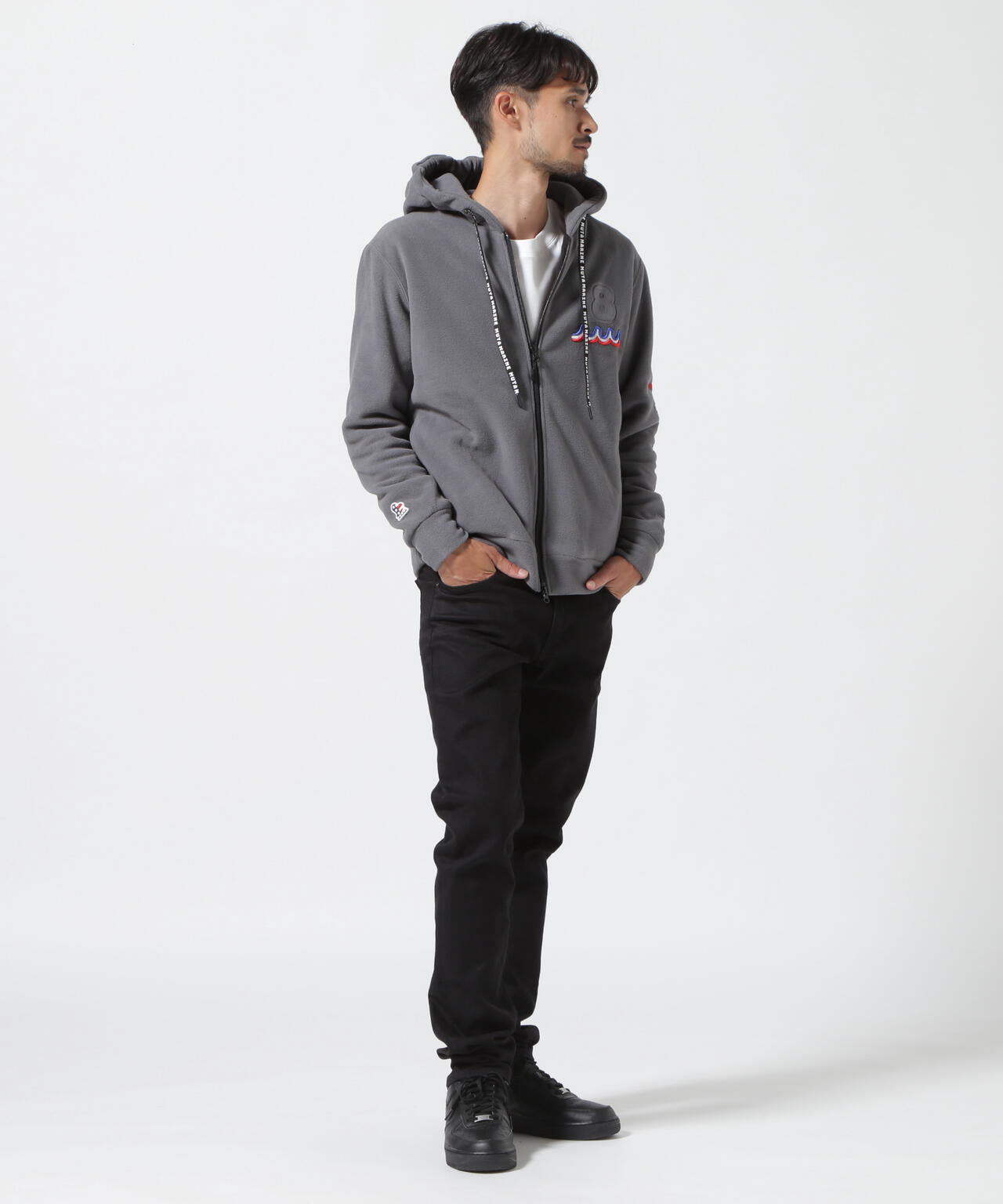 muta MARINE/ムータ マリン/別注 Fleece Parka