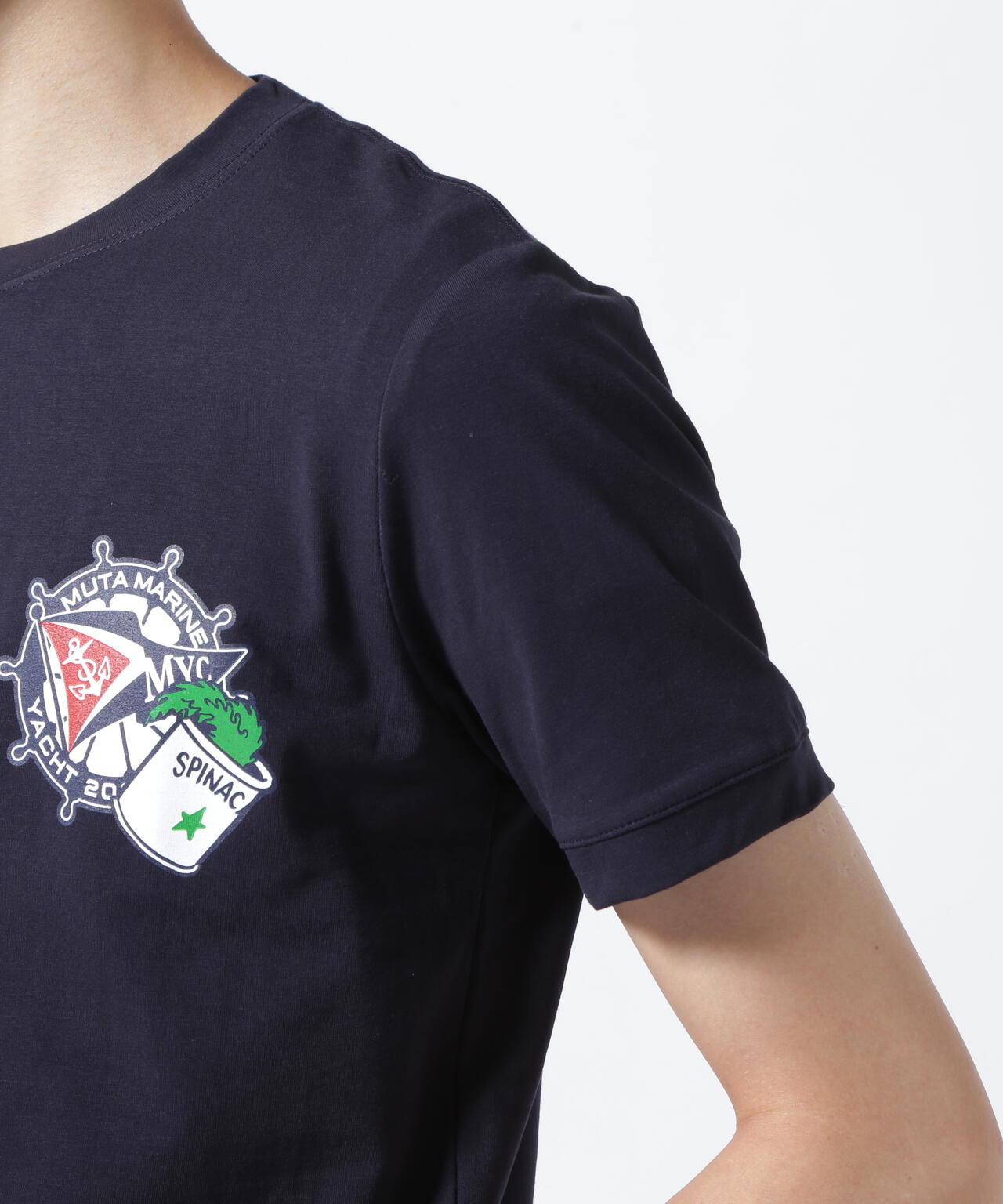muta MARINE/ムータ マリン/POPEYE meets muta MARINE STEADY Tシャツ