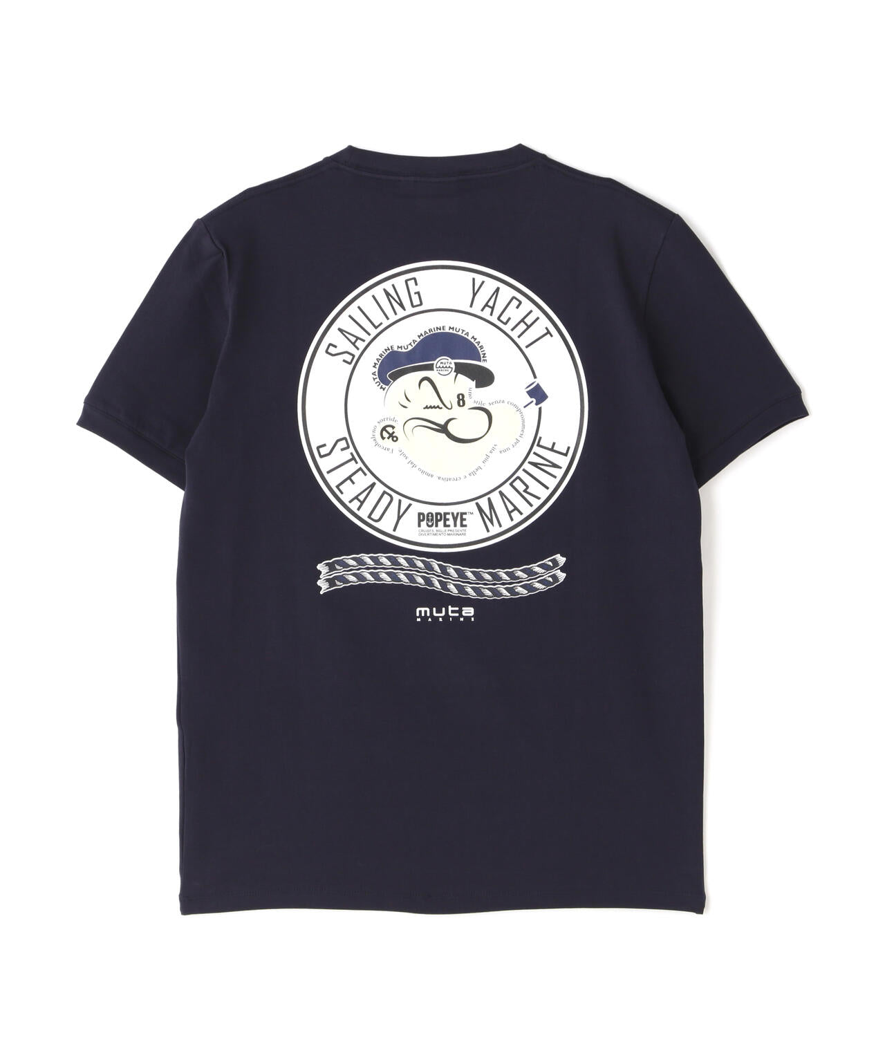 muta MARINE/ムータ マリン/POPEYE meets muta MARINE STEADY Tシャツ