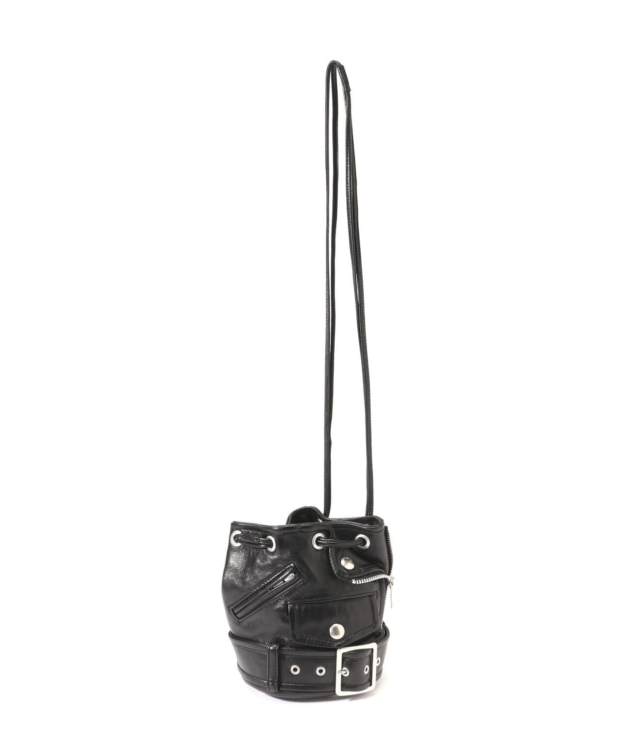 beautiful people/riders mini drawstring bag