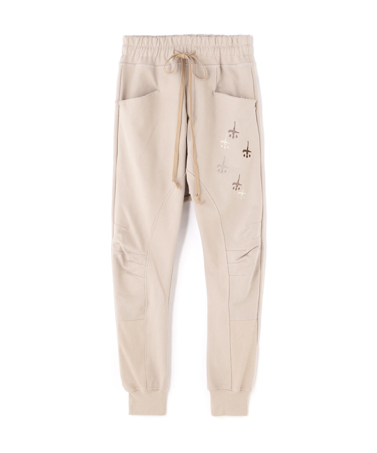 CTLS/シーティーエルエス/別注USUAL PANTS 刺繍クロス