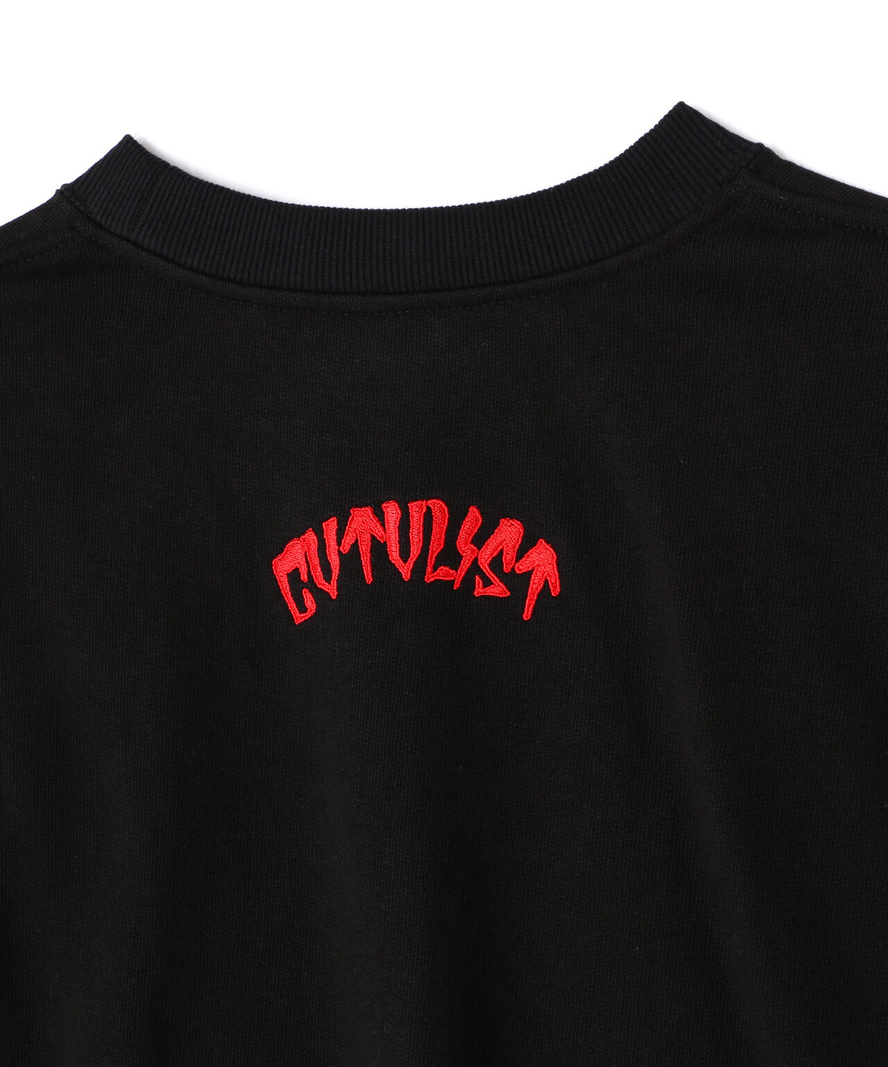 CTLS/シーティーエルエス/別注USUAL CREW-NECK 刺繍クロス