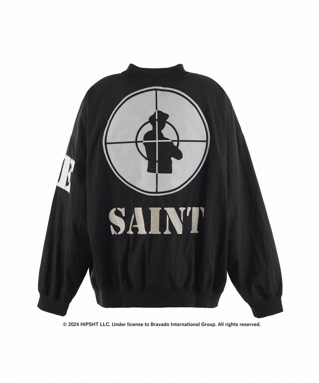 SAINT MICHAEL/セントマイケル/PE_NYL PLOVR/ST ENEMY/BLACK