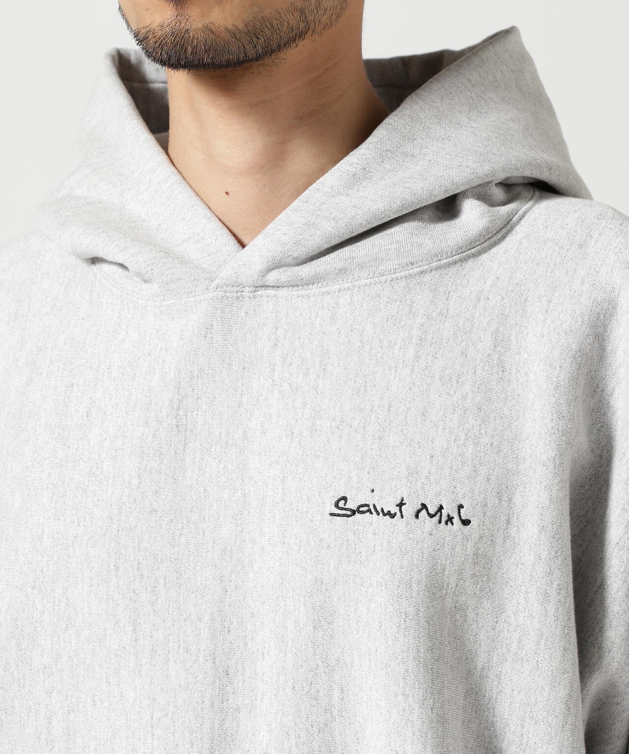 SAINT MICHAEL/セントマイケル/HOODIE/SAINT MX６/GRAY