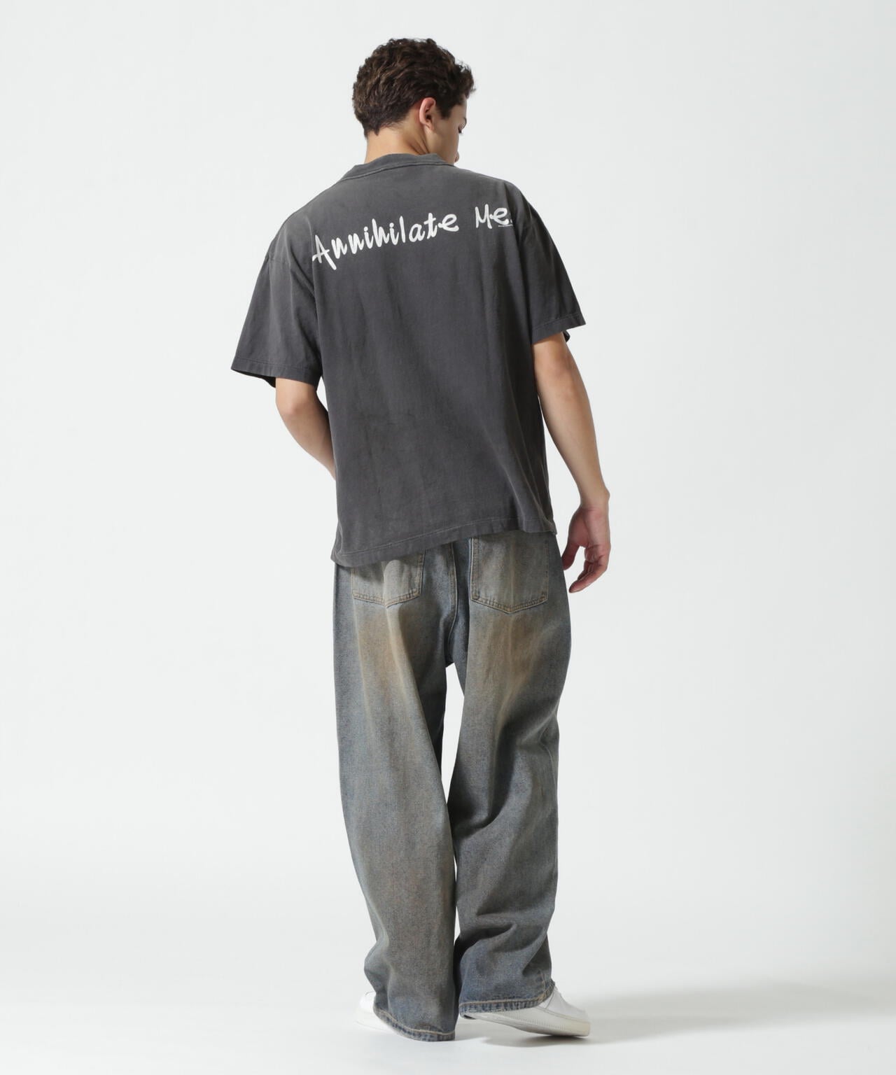 SAINT MICHAEL/セントマイケル/SS TEE/SAINT/BLACK