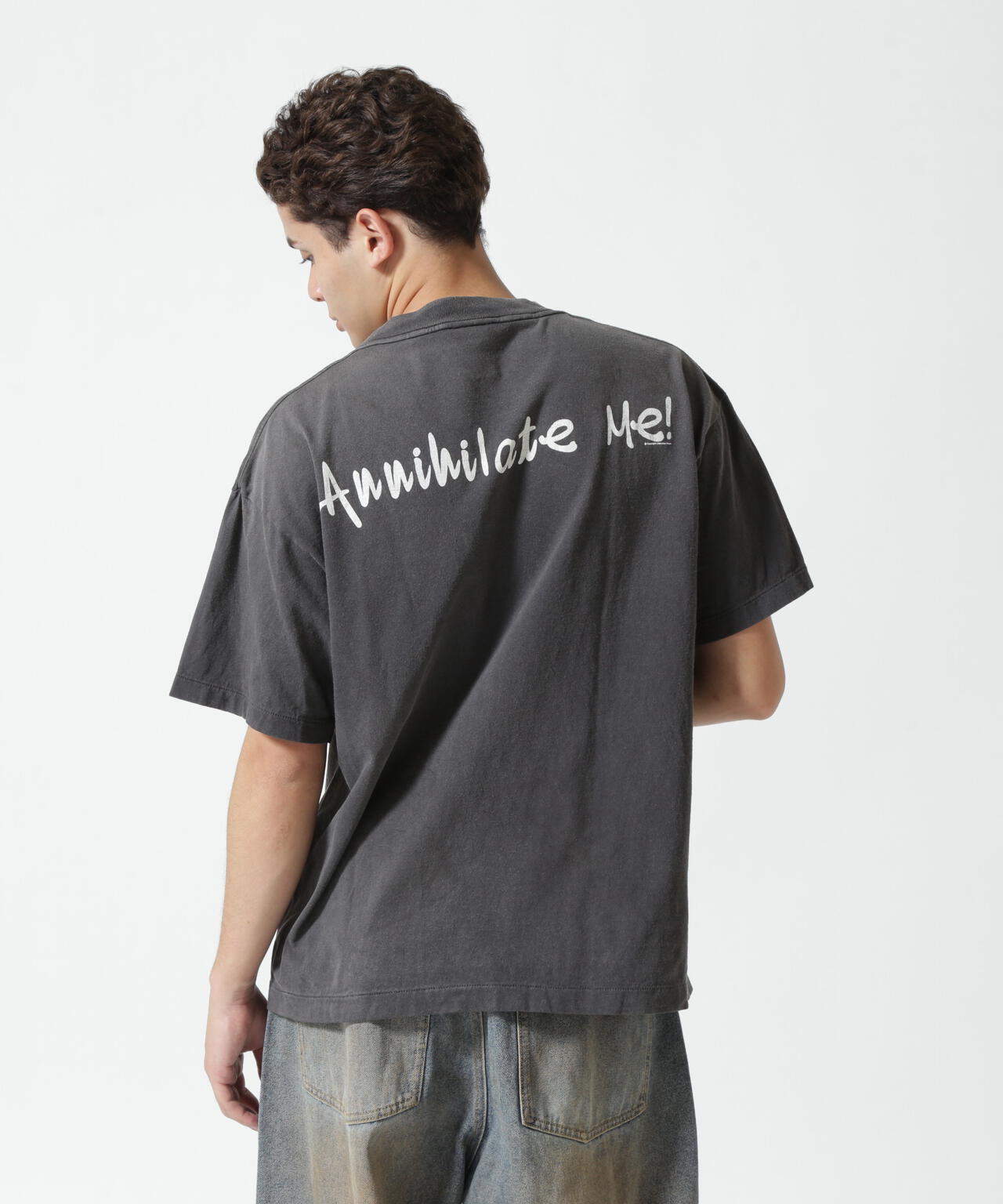 SAINT MICHAEL/セントマイケル/SS TEE/SAINT/BLACK