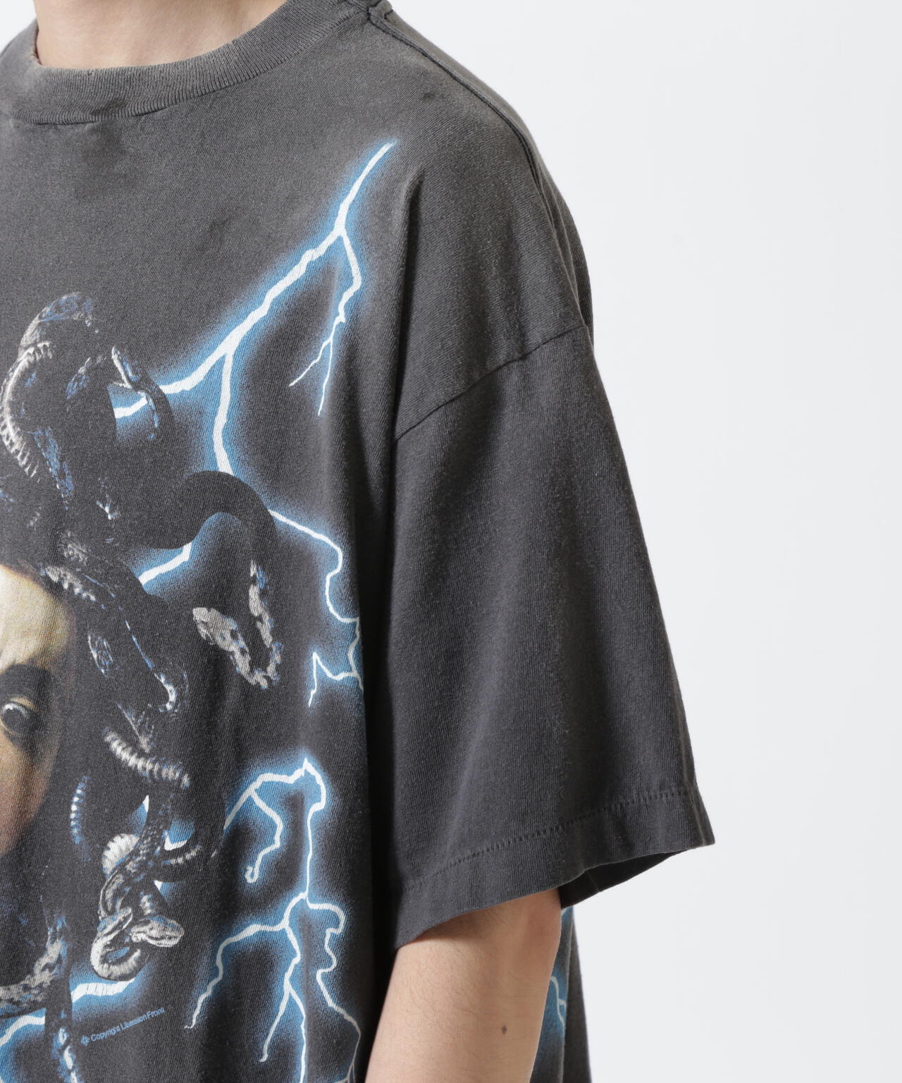 SAINT MICHAEL/セントマイケル/SS TEE/MEDUSA/BLACK