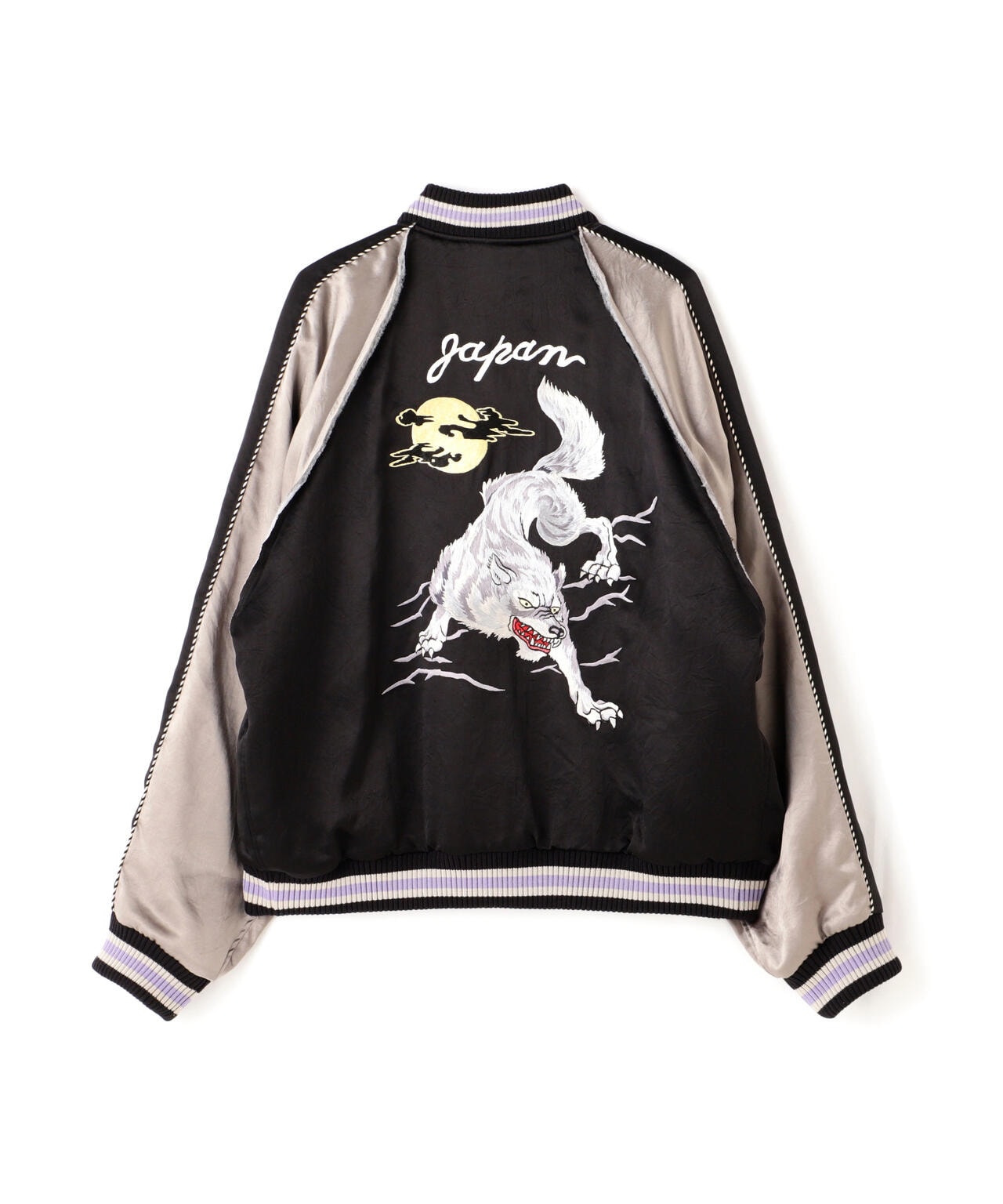 el conductorH/コンダクター/別注WOLF Embroidered Sourvenir JKT