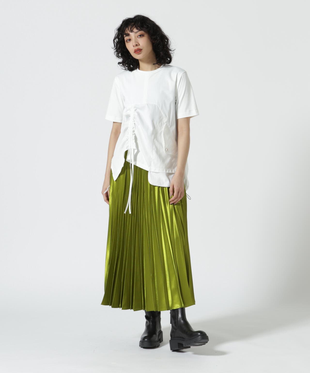 UN3D./アンスリード/ORIGAMI PLEATS SK GS