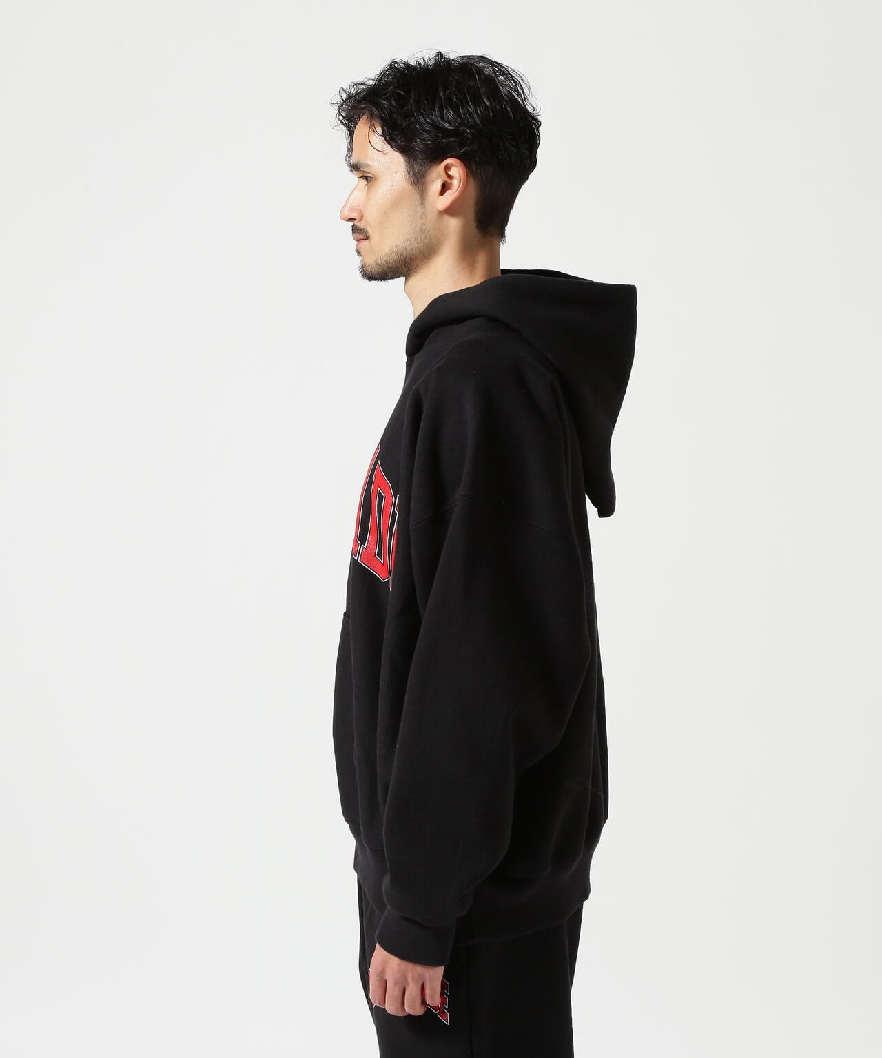 READYMADE/レディーメイド/HOODIE ARCH LOGO/BLACK