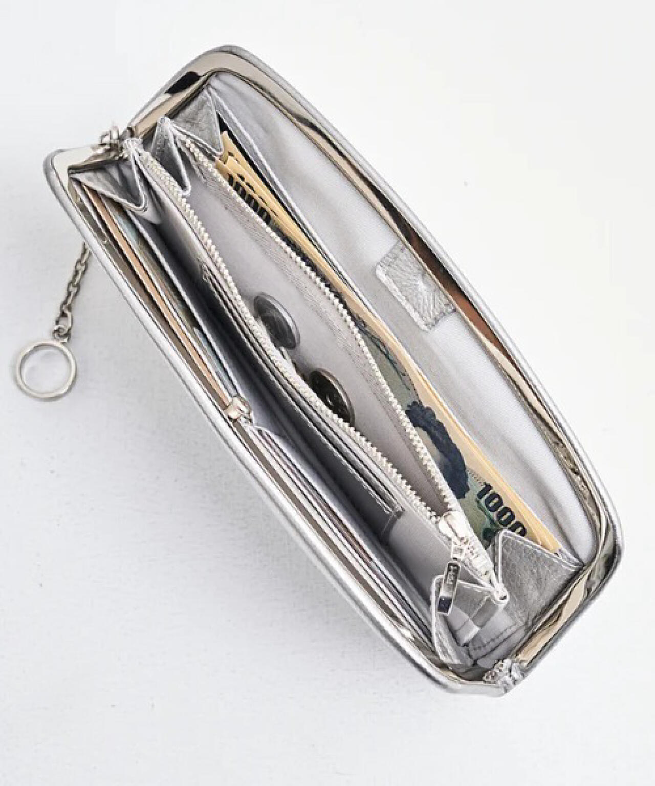 POMTATA/ポンタタ/RAC FRAME PURSE LONG/ガマグチ ロングウォレット