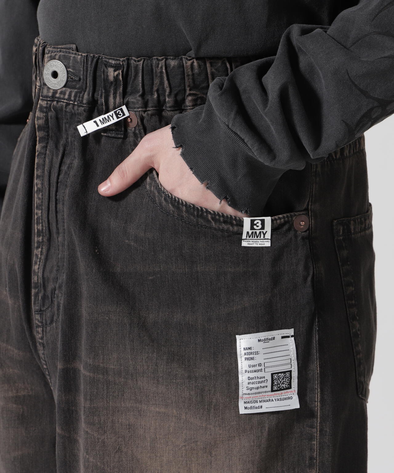 Maison MIHARAYASUHIRO/メゾン ミハラヤスヒロ/Light Denim Wide Pants