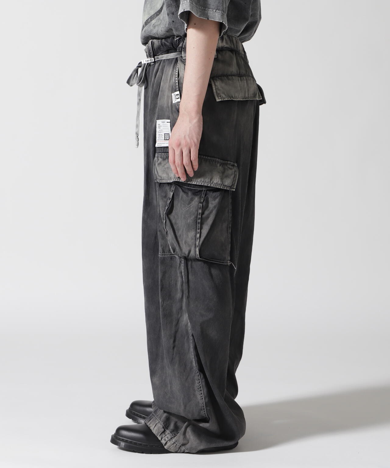 Maison MIHARAYASUHIRO/メゾン ミハラヤスヒロ/C/R SATIN CARGO PANTS