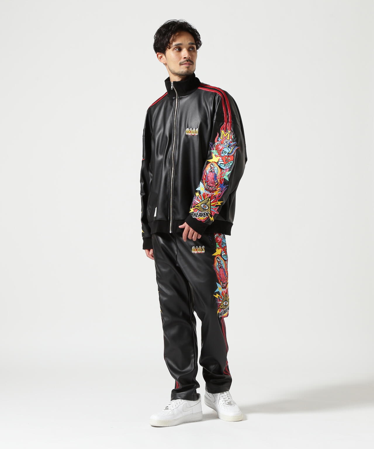 MAYO/メイヨー/別注PU TRACK PANTS