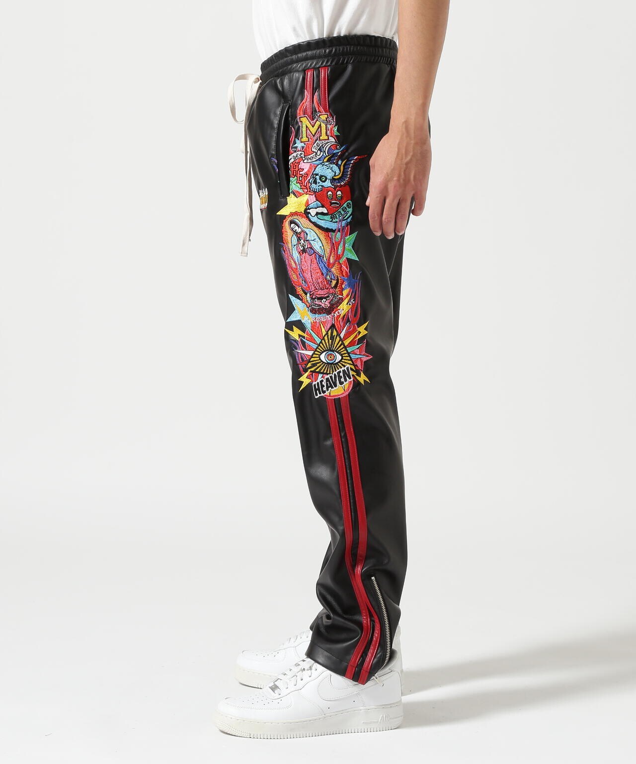 MAYO/メイヨー/別注PU TRACK PANTS