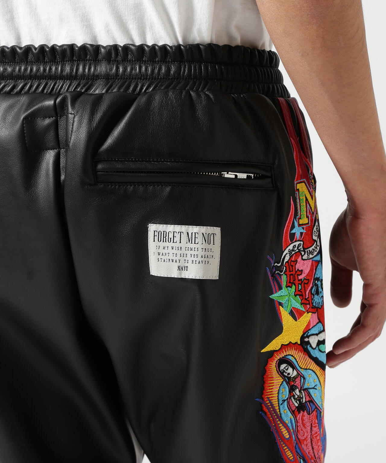 MAYO/メイヨー/別注PU TRACK PANTS