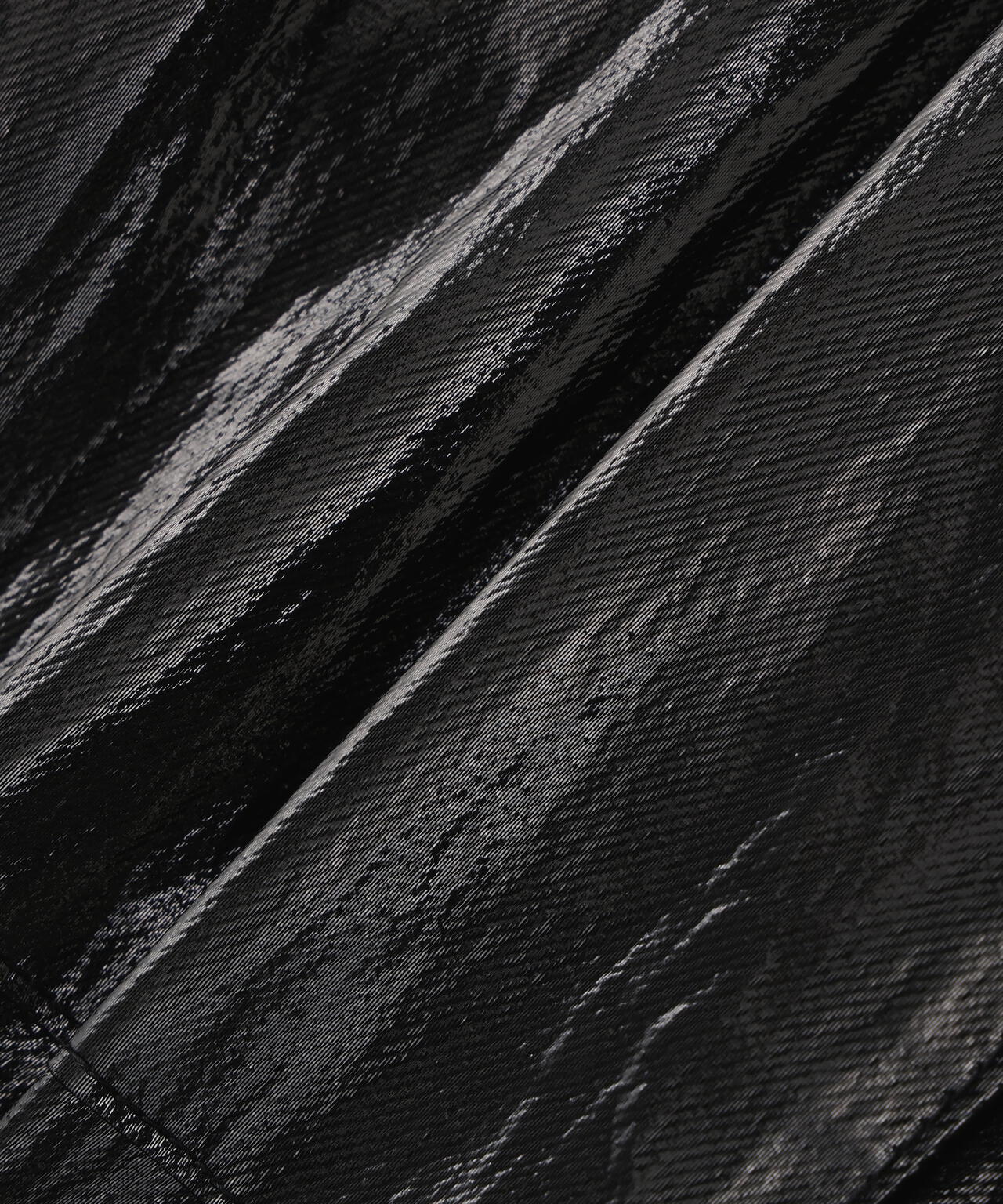 A.F ARTEFACT/エーエフ・アーティファクト/LEATER TEX GATHER WIDE PANT