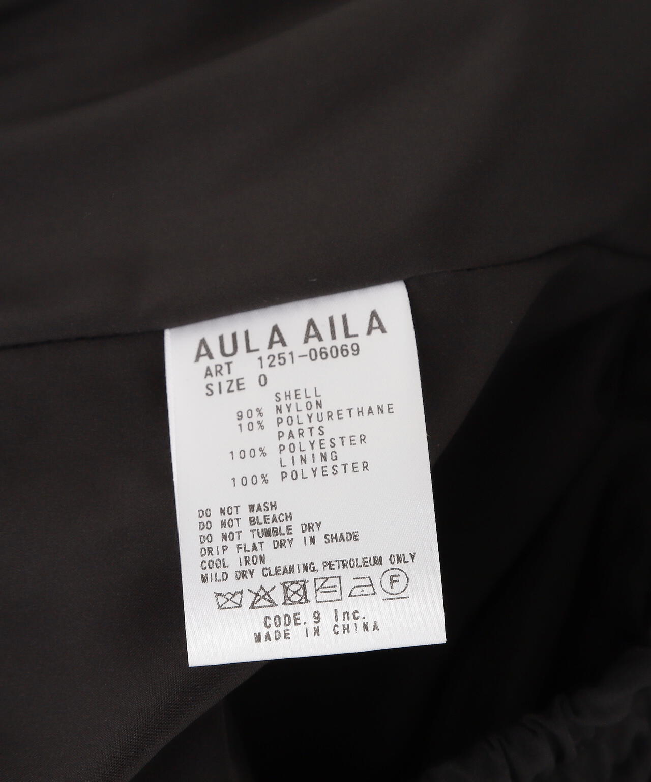 AULA AILA/アウラアイラ/別注 ASYMMETRY COLOR PANTS
