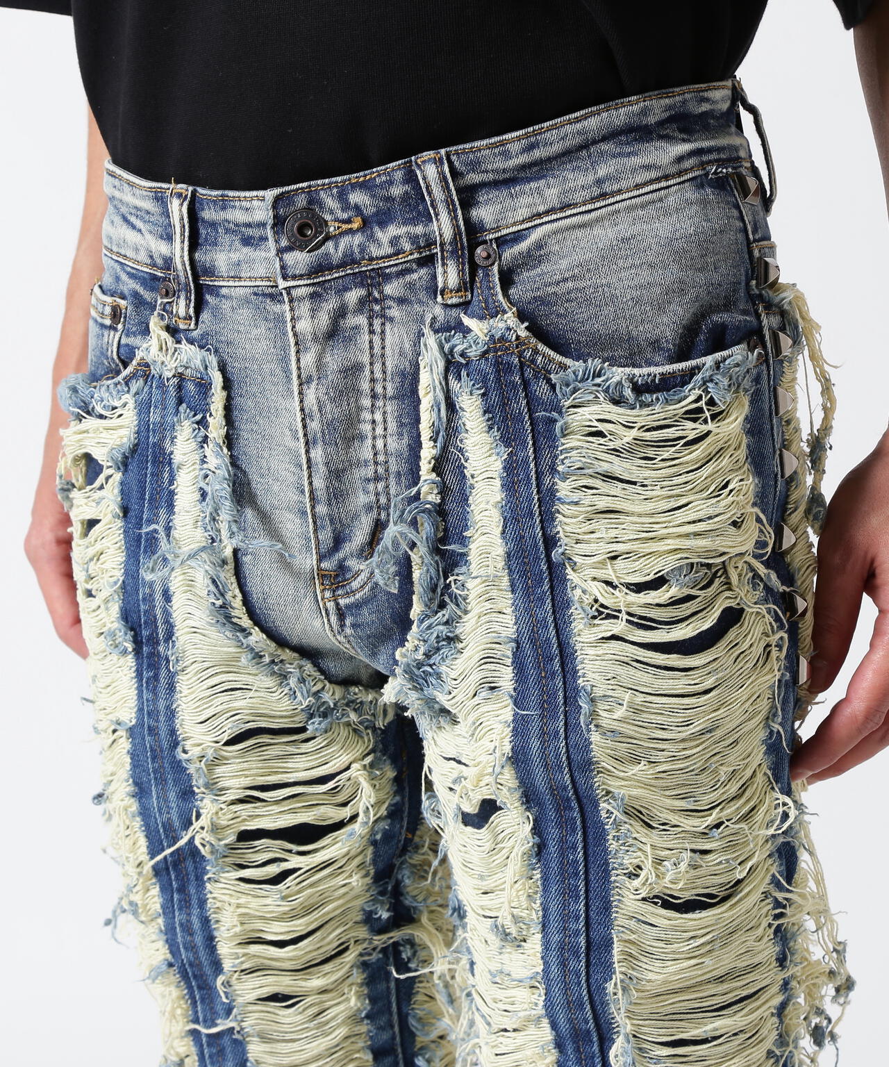 Valabasas/バラバサス/CONTRAST BLUE WASH DENIM