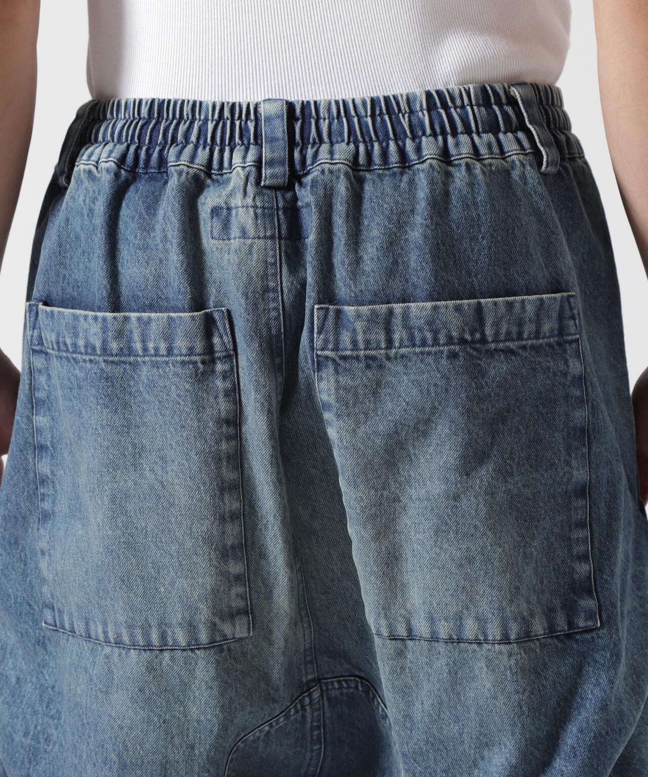 A.F ARTEFACT/エーエフ・アーティファクト/DENIM TUCK SHORTS
